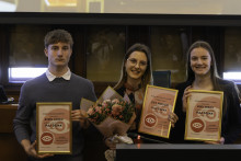 Nika Arsov 3. na razpisu za Naj dijaka/dijakinjo Slovenije